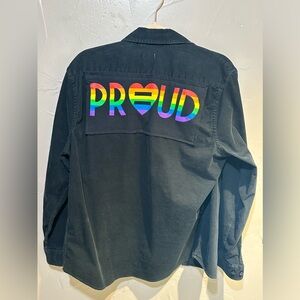 Rad Olive Pride Flannel